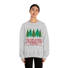 The Treetops Glisten Unisex Crewneck Sweatshirt