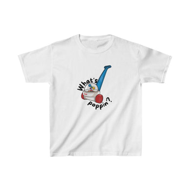 What's Poppin' Kids Cotton Tee