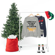 Karma is a Cat Unisex Crewneck Sweatshirt