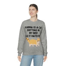 Karma is a Cat Unisex Crewneck Sweatshirt