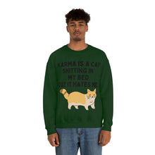Karma is a Cat Unisex Crewneck Sweatshirt