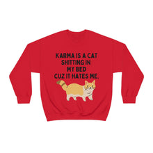 Karma is a Cat Unisex Crewneck Sweatshirt