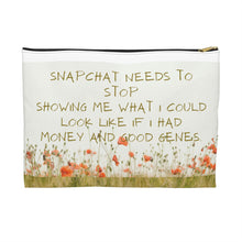 Snapchat Filters Accessory Pouch