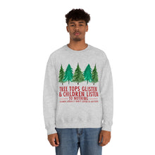The Treetops Glisten Unisex Crewneck Sweatshirt
