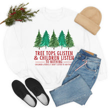 The Treetops Glisten Unisex Crewneck Sweatshirt
