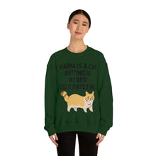 Karma is a Cat Unisex Crewneck Sweatshirt