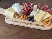 Charcuterie Game Strong Laser Engraved Cutting Board