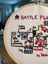 Home Alone Battle Plan Embroidery Hoop