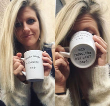 Mama Needs an Effing Nap Mug- Singular 'Kid' On Bottom