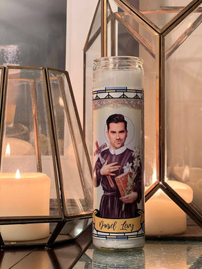 Daniel Levy (David Rose) Prayer Candle