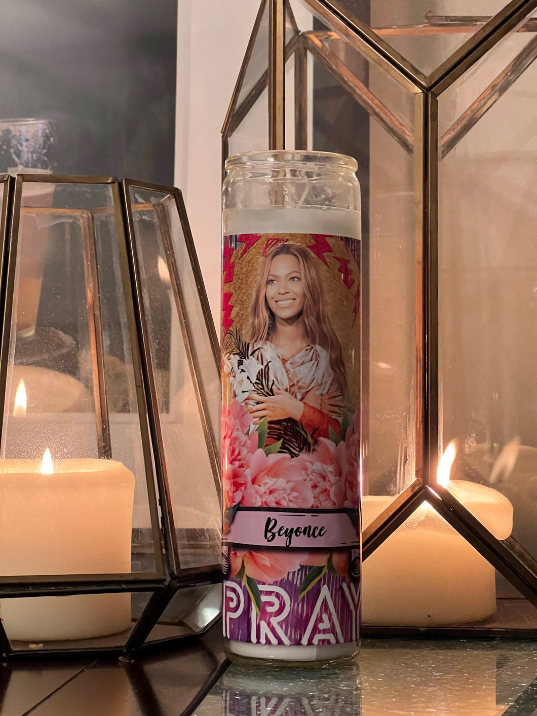 Queen Bee Beyonce Prayer Candle