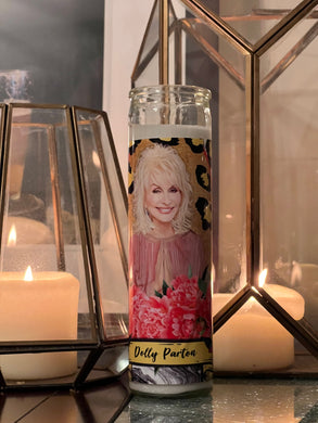 Dolly Parton Prayer Candle