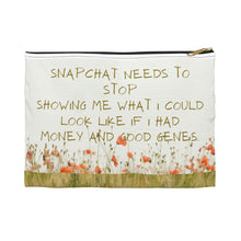 Snapchat Filters Accessory Pouch