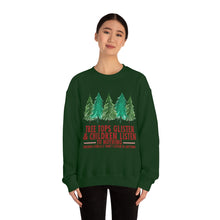 The Treetops Glisten Unisex Crewneck Sweatshirt