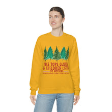The Treetops Glisten Unisex Crewneck Sweatshirt