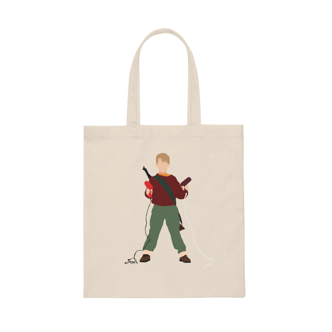 Kevin McCallister Canvas Tote Bag
