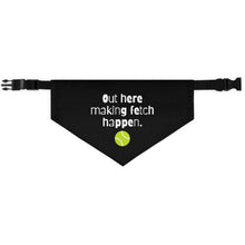 Making Fetch Happen Pet Bandana Collar