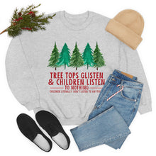 The Treetops Glisten Unisex Crewneck Sweatshirt