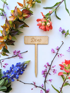 Dead Garden Marker