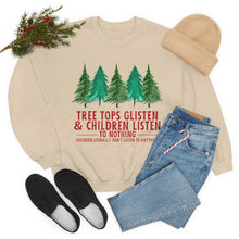 The Treetops Glisten Unisex Crewneck Sweatshirt