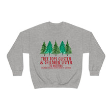 The Treetops Glisten Unisex Crewneck Sweatshirt