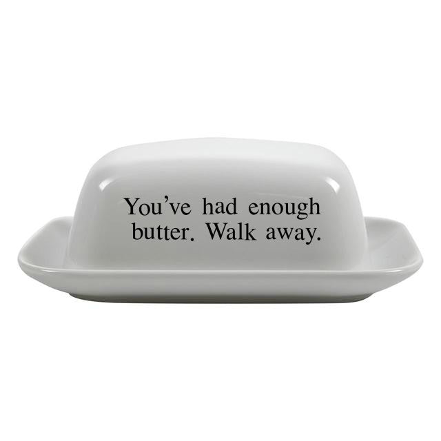 Forced Willpower Butter Dish