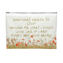 Snapchat Filters Accessory Pouch