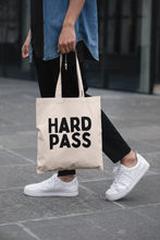 Hard Pass Canvas Tote Bag