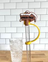 Christmas Silicone Straw Toppers