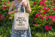 Beautiful Day Cotton Tote Bag
