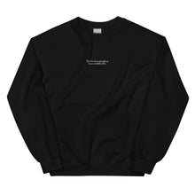 Straight Up Toxic and Problematic Embroidered Unisex Sweatshirt